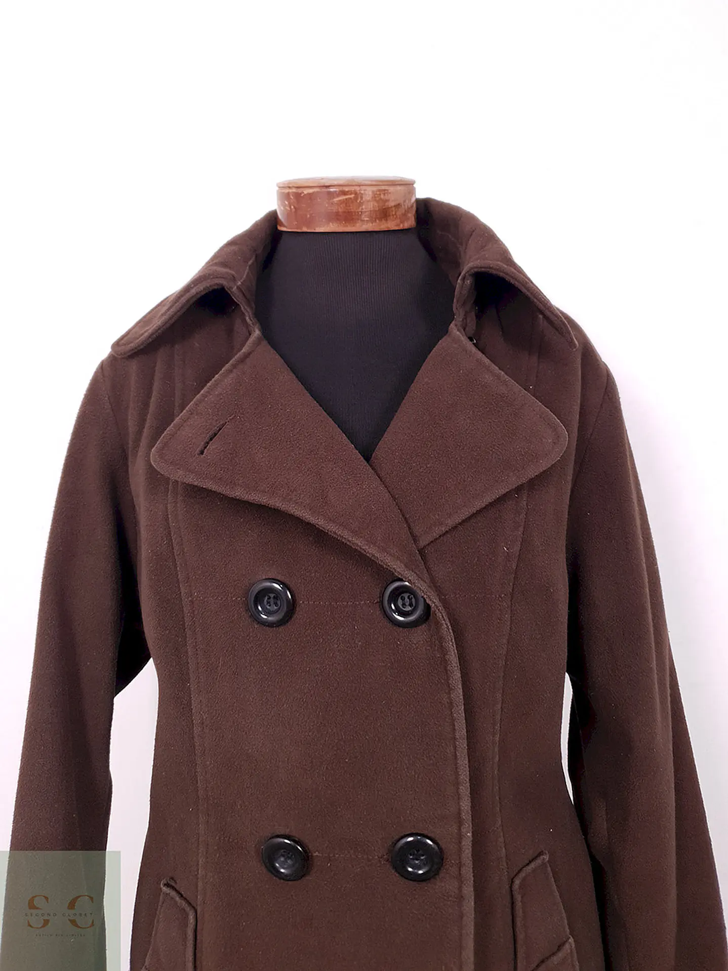 Abrigo Marinero George Café - Talla L 4