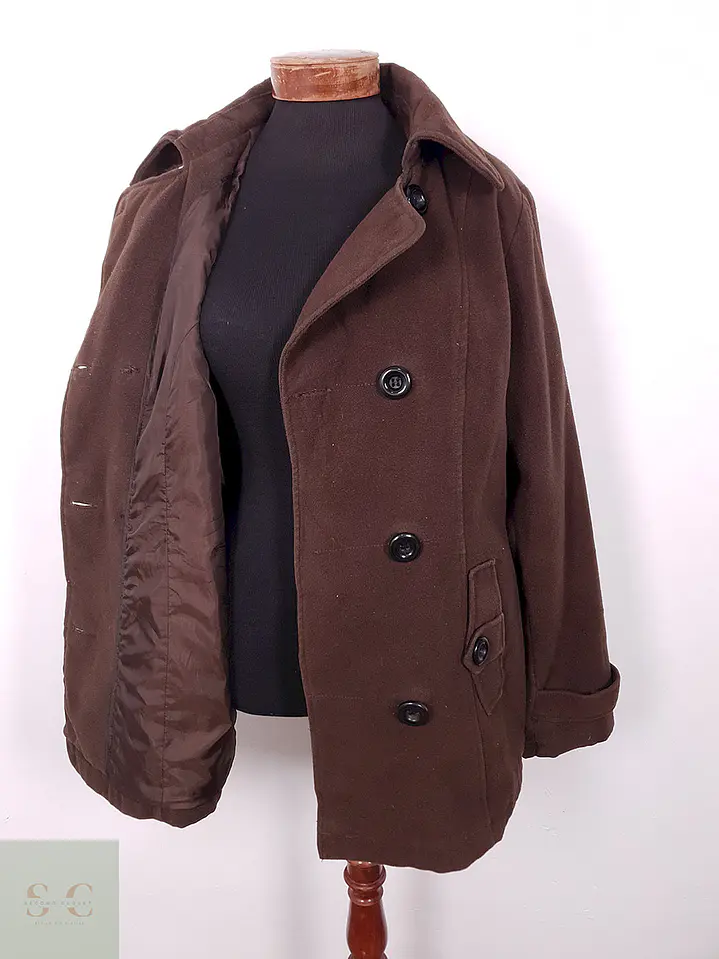 Abrigo Marinero George Café - Talla L 9