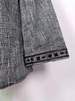 Chaqueta Gris Abierta Mezcla Lino Algodón – TALLA LXL - Miniatura 5
