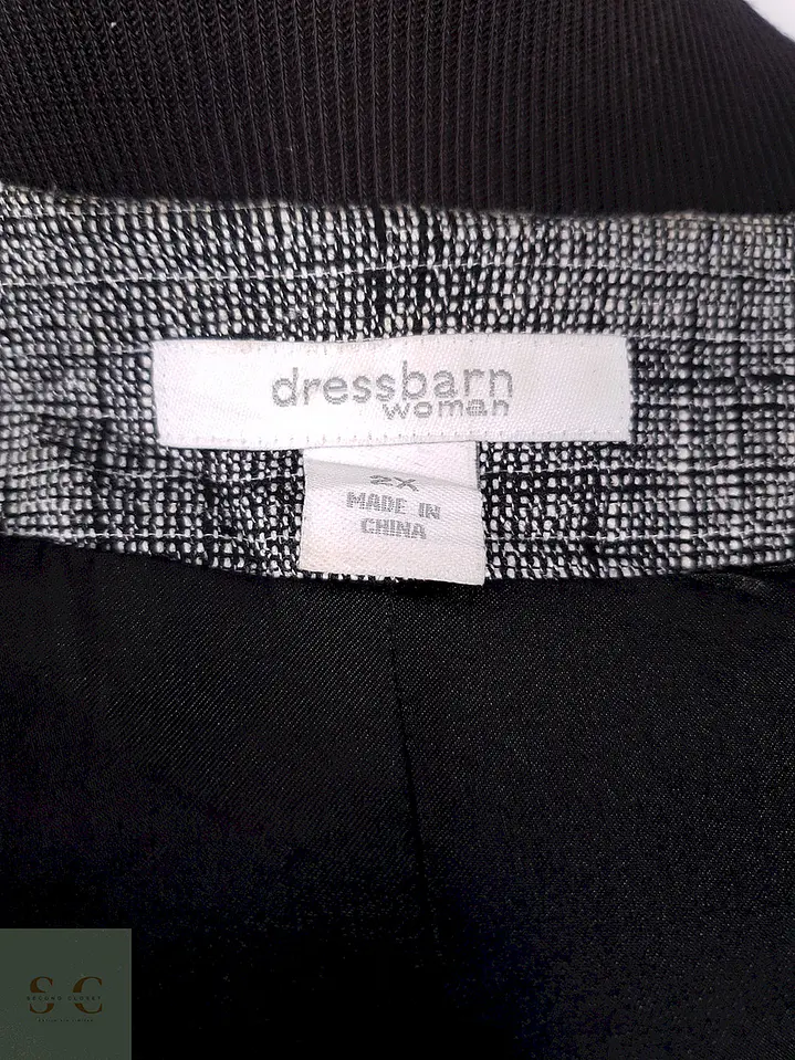 Chaqueta Gris Abierta Mezcla Lino Algodón – TALLA LXL 6