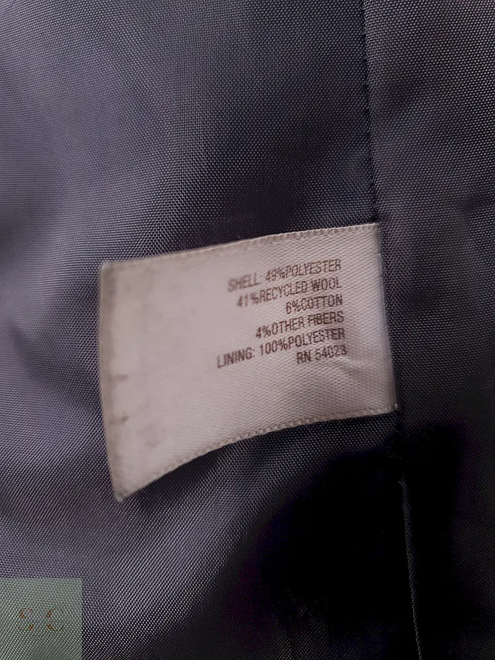 Abrigo Marinero Old Navy Cuadros Plomo – TALLA XL 8