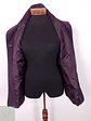 Abrigo Cruzado Morado con Cinto - Talla XS - Miniatura 5
