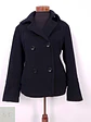 Abrigo Marinero Vintage Negro Lana – TALLA L - Miniatura 4
