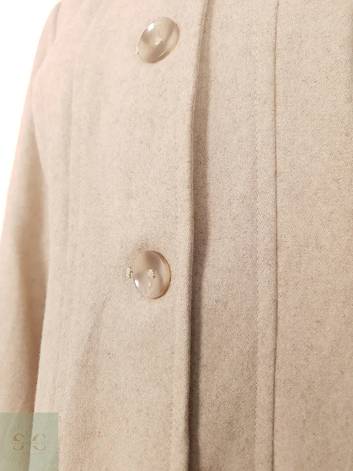 Abrigo London Fog Beige Lana – TALLA ML 8