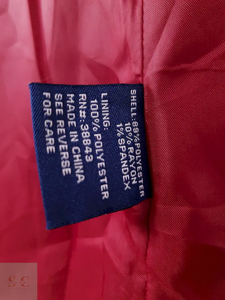 Abrigo Mackintosh Rojo con Gorro - Talla SM 9
