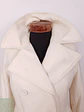 Abrigo cruzado Old Navy Crema Claro Lana – TALLA S - Miniatura 5