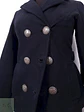 Abrigo Marinero Azul Algodón Acolchado - Talla S - Miniatura 5