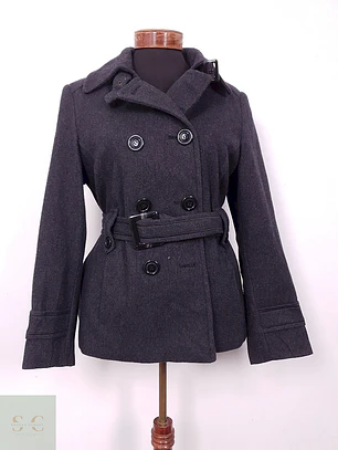 Abrigo Marinero lana Giacca Plomo – TALLA ML