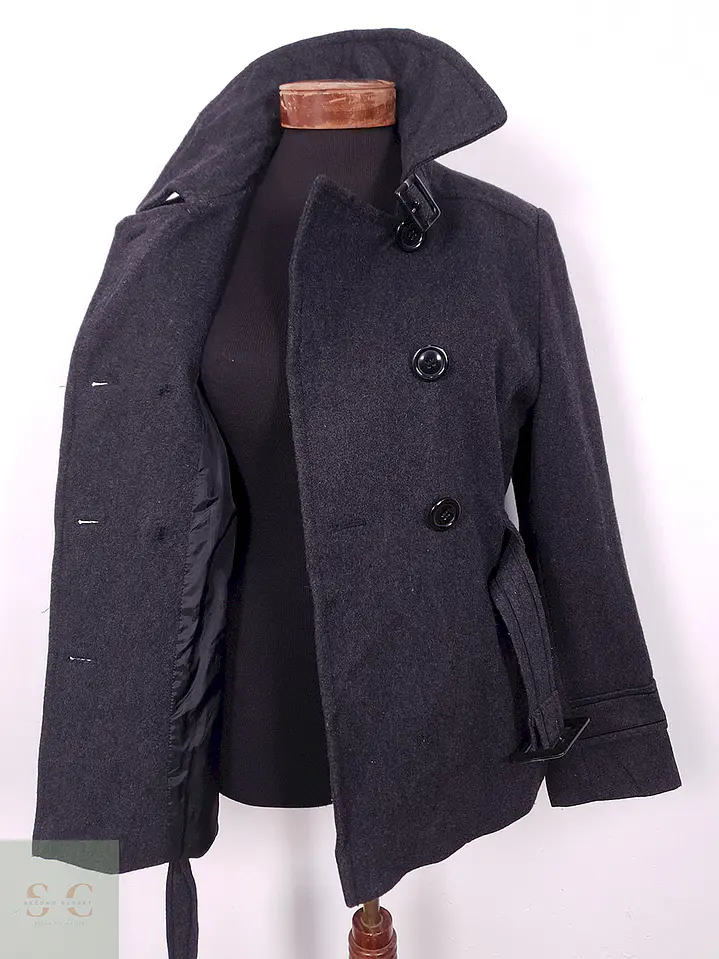 Abrigo Marinero lana Giacca Plomo – TALLA ML 3