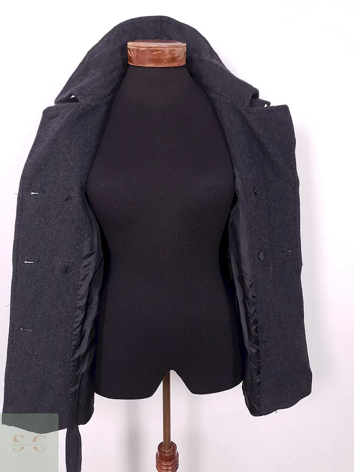 Abrigo Marinero lana Giacca Plomo – TALLA ML 6