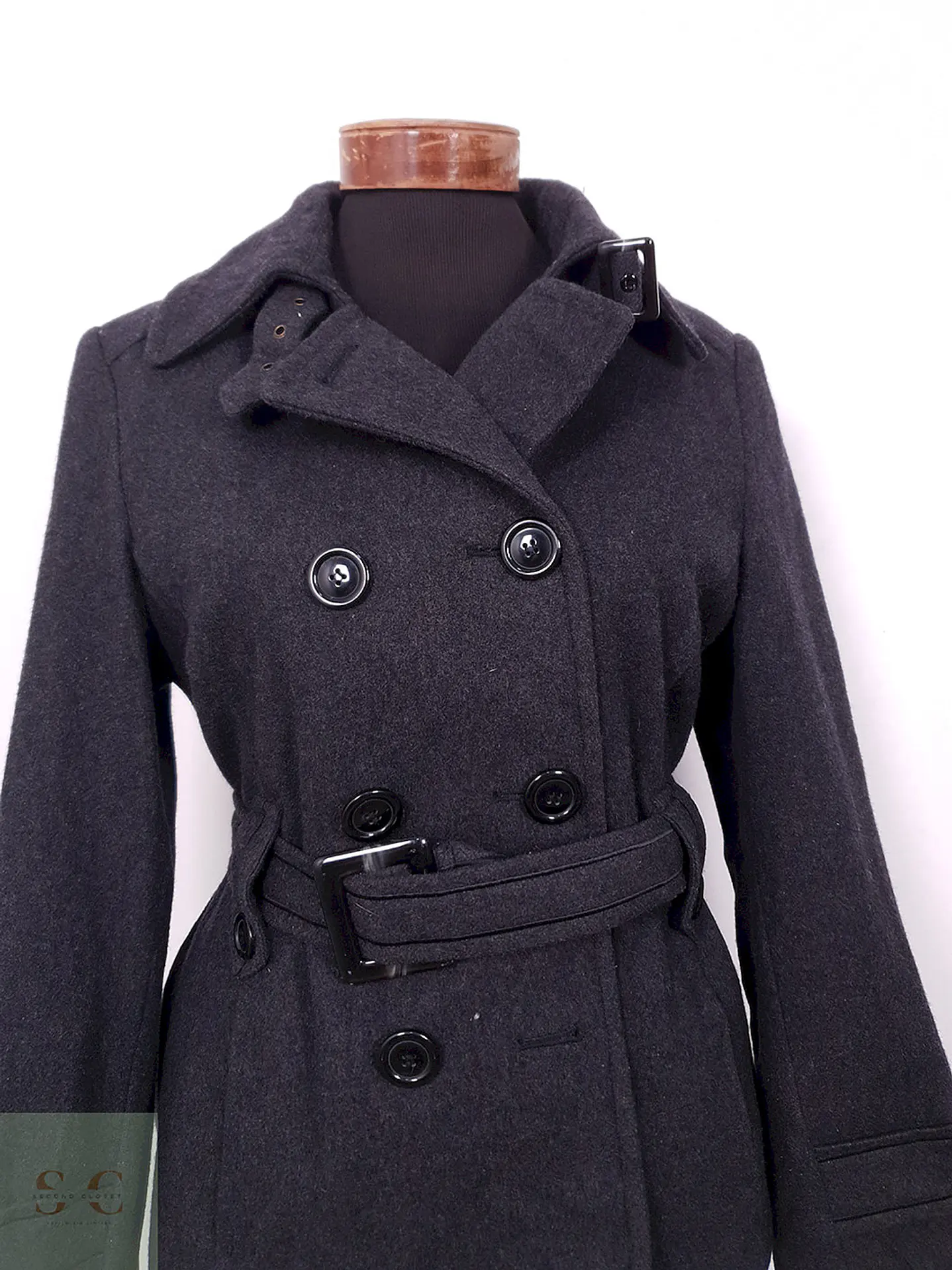 Abrigo Marinero lana Giacca Plomo – TALLA ML 8