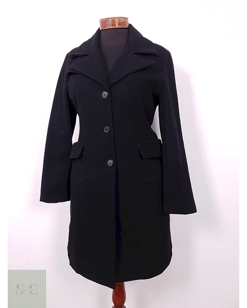 Abrigo clásico Negro Jennyfer Lana – TALLA ML