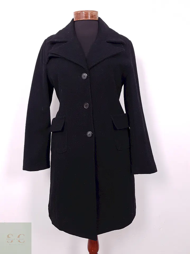 Abrigo clásico Negro Jennyfer Lana – TALLA ML 2