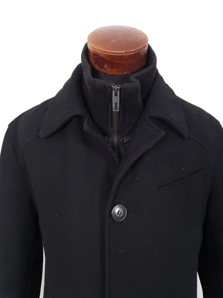 Abrigo lana Premium Jack & Jones Negro – TALLA XL 4