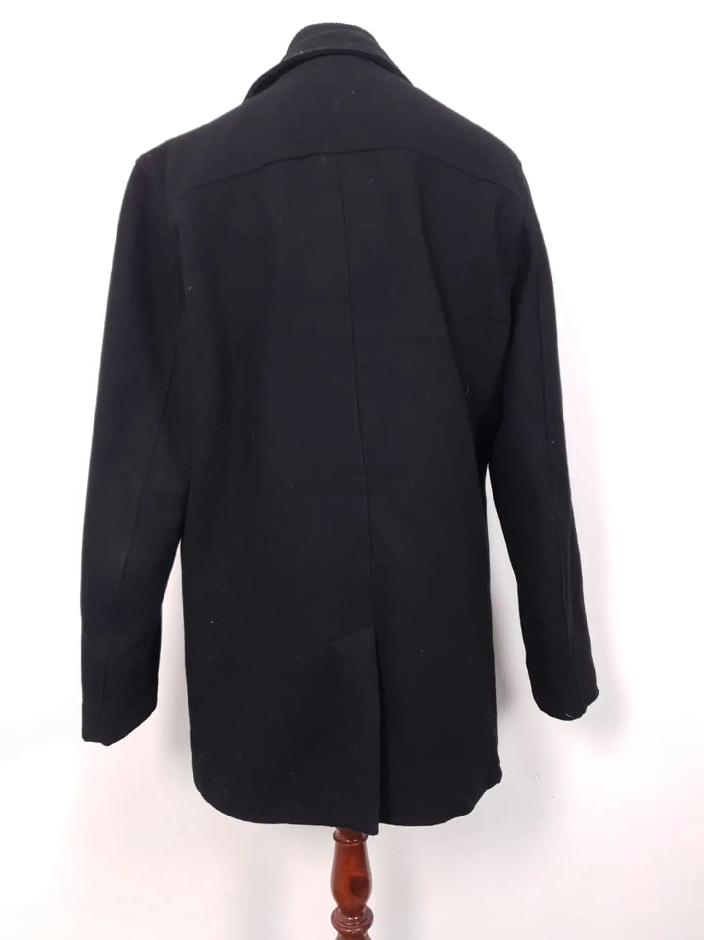 Abrigo lana Premium Jack & Jones Negro – TALLA XL 7