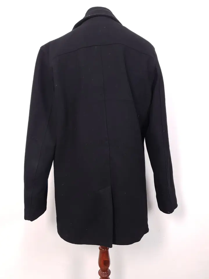 Abrigo lana Premium Jack & Jones Negro – TALLA XL 7