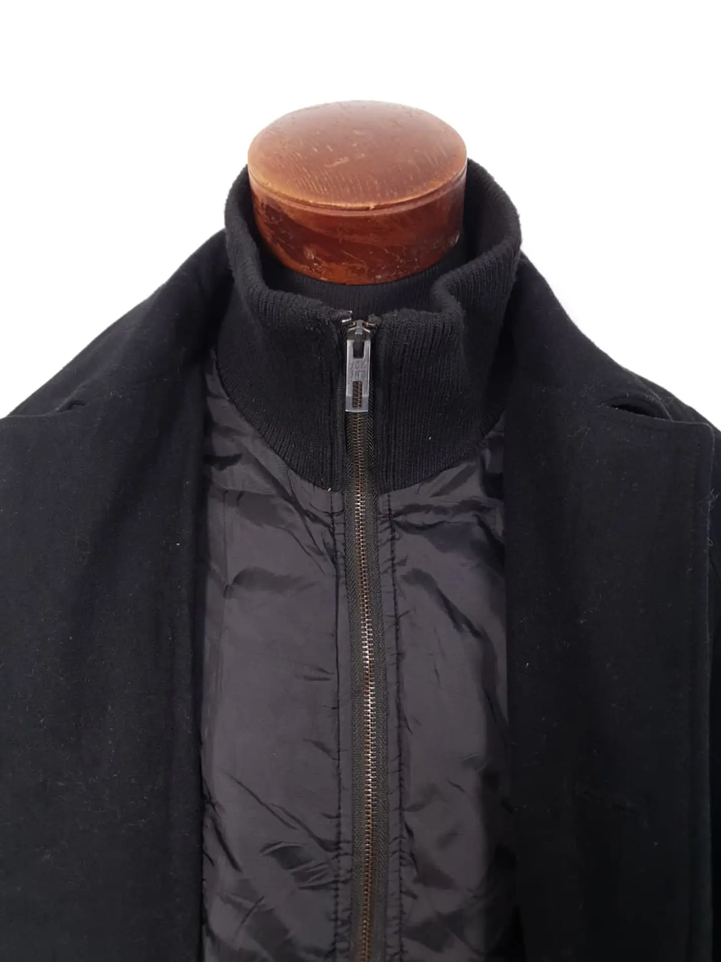 Abrigo lana Premium Jack & Jones Negro – TALLA XL 5