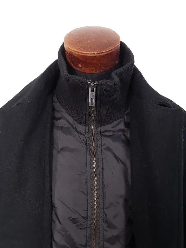 Abrigo lana Premium Jack & Jones Negro – TALLA XL 5