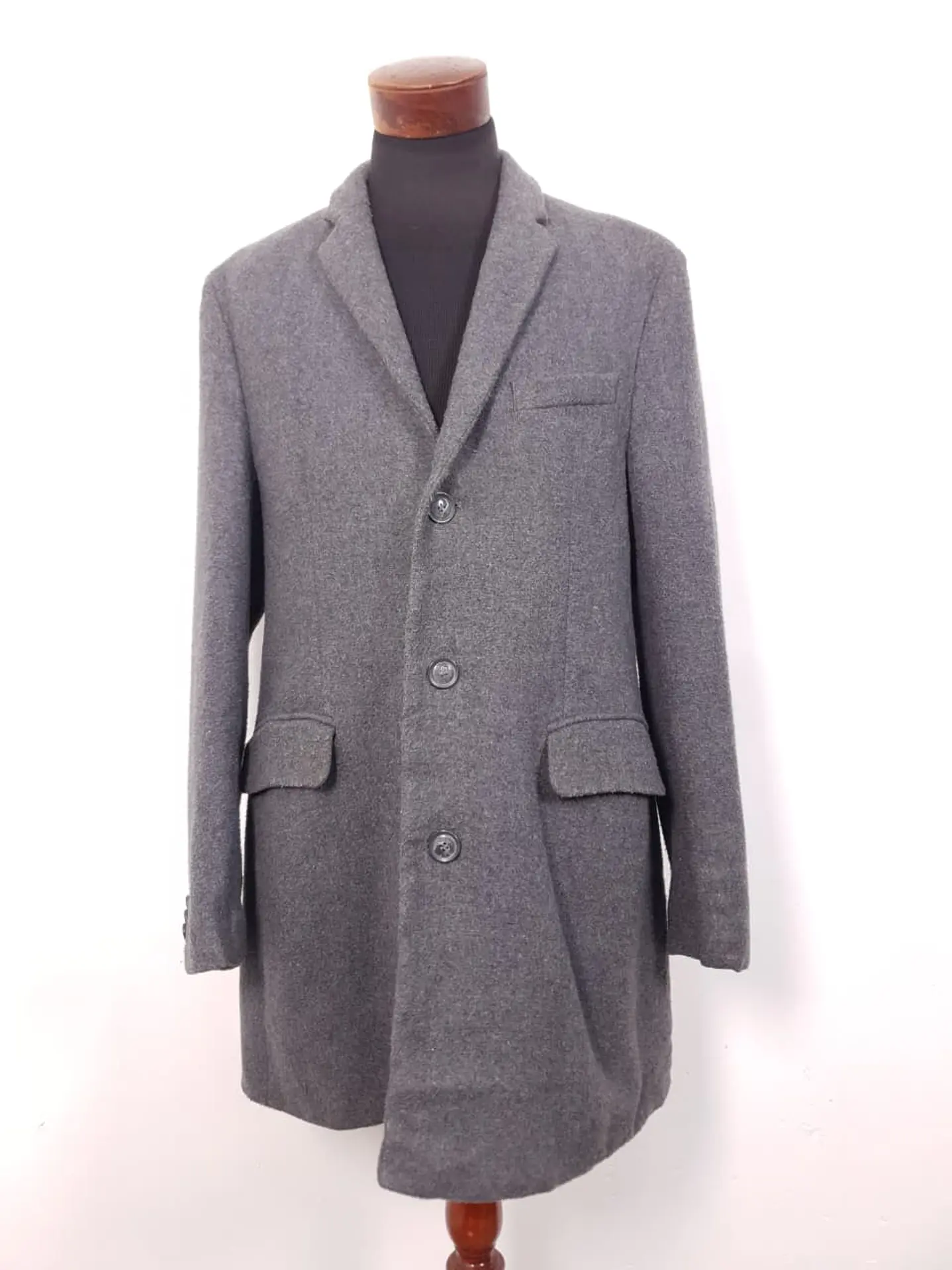 Abrigo Tailored Garment Plomo paño – TALLA L 1