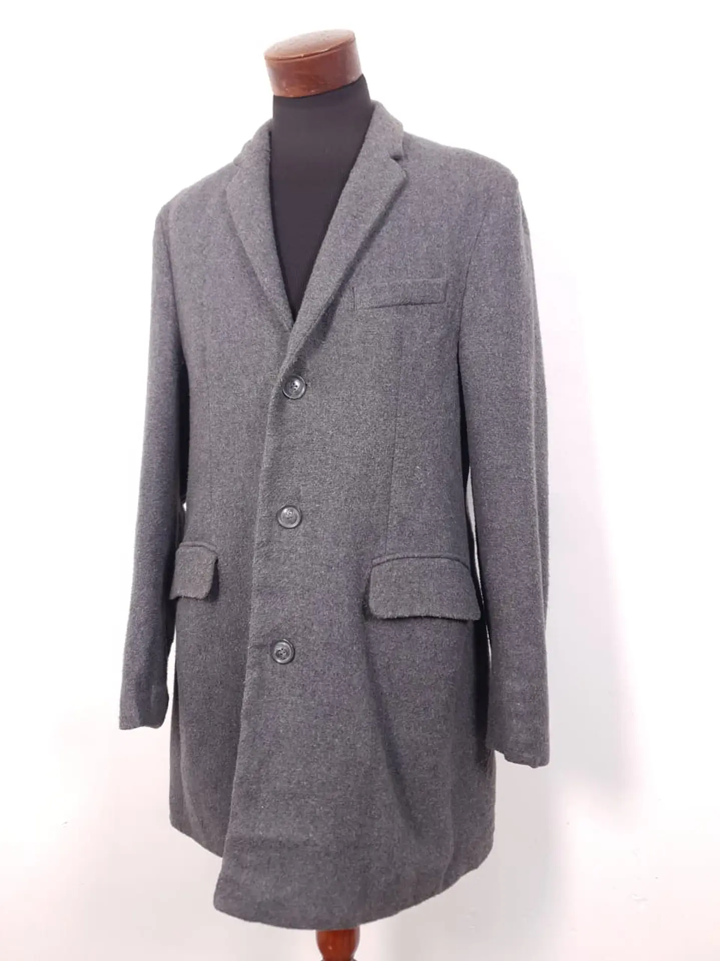 Abrigo Tailored Garment Plomo paño – TALLA L 2