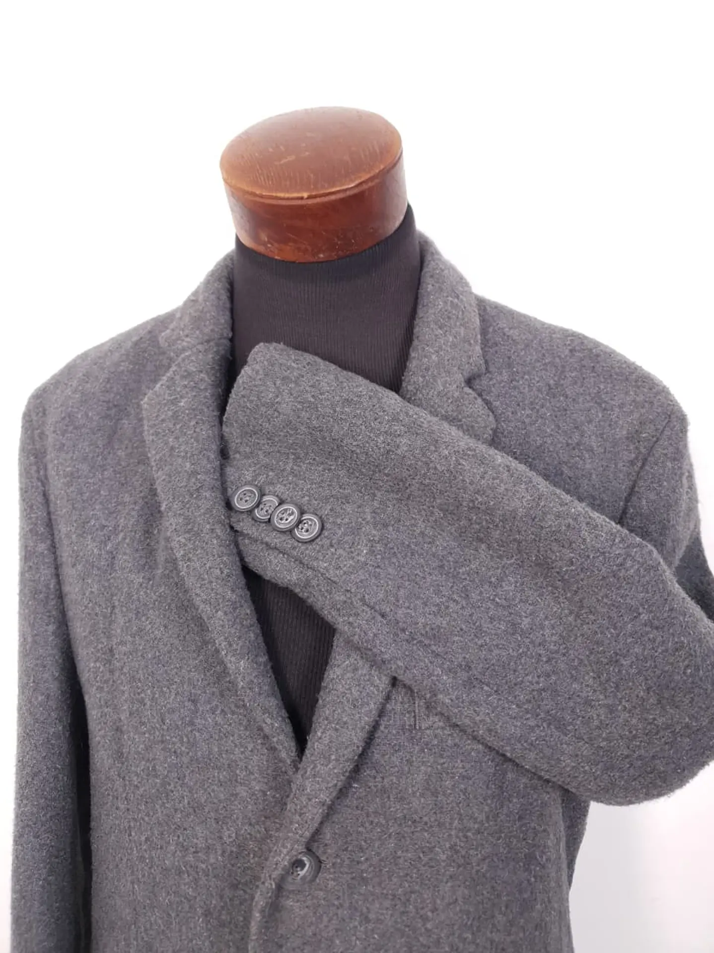 Abrigo Tailored Garment Plomo paño – TALLA L 5