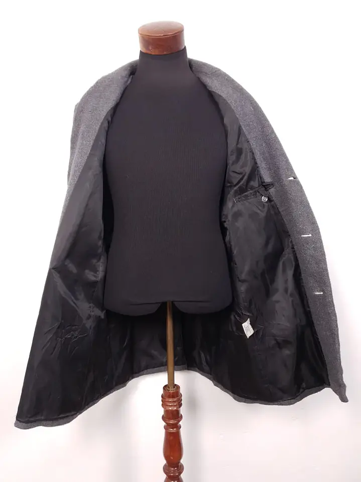 Abrigo Tailored Garment Plomo paño – TALLA L 9