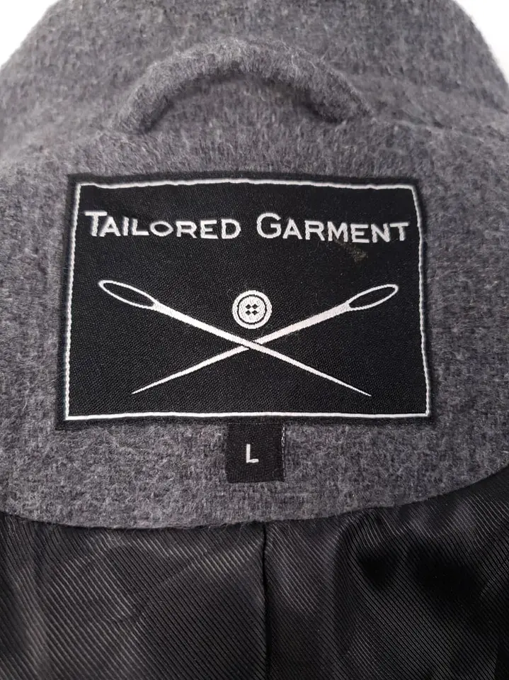 Abrigo Tailored Garment Plomo paño – TALLA L 11