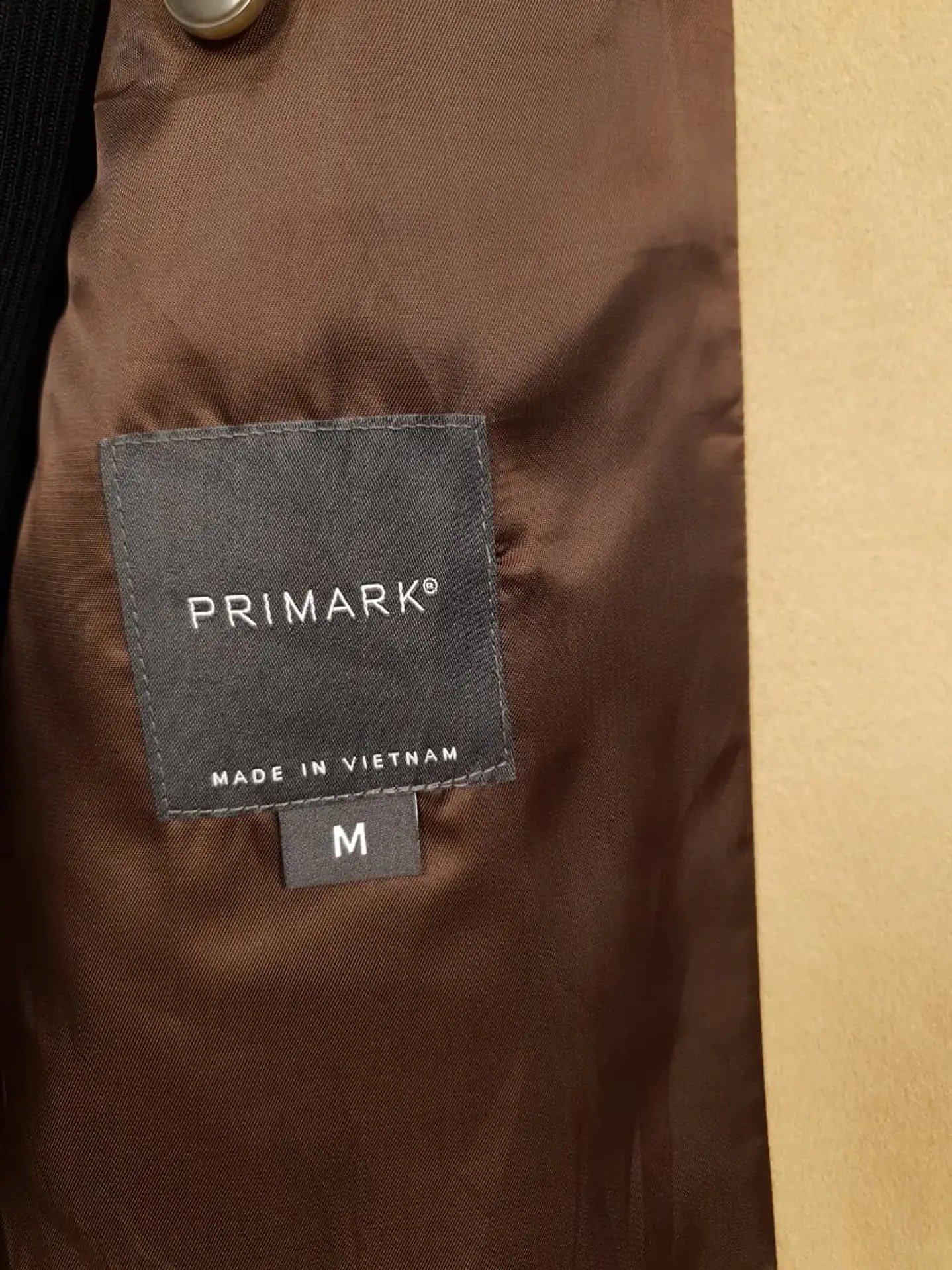 Abrigo Camel Primark Hombre – TALLA M 9