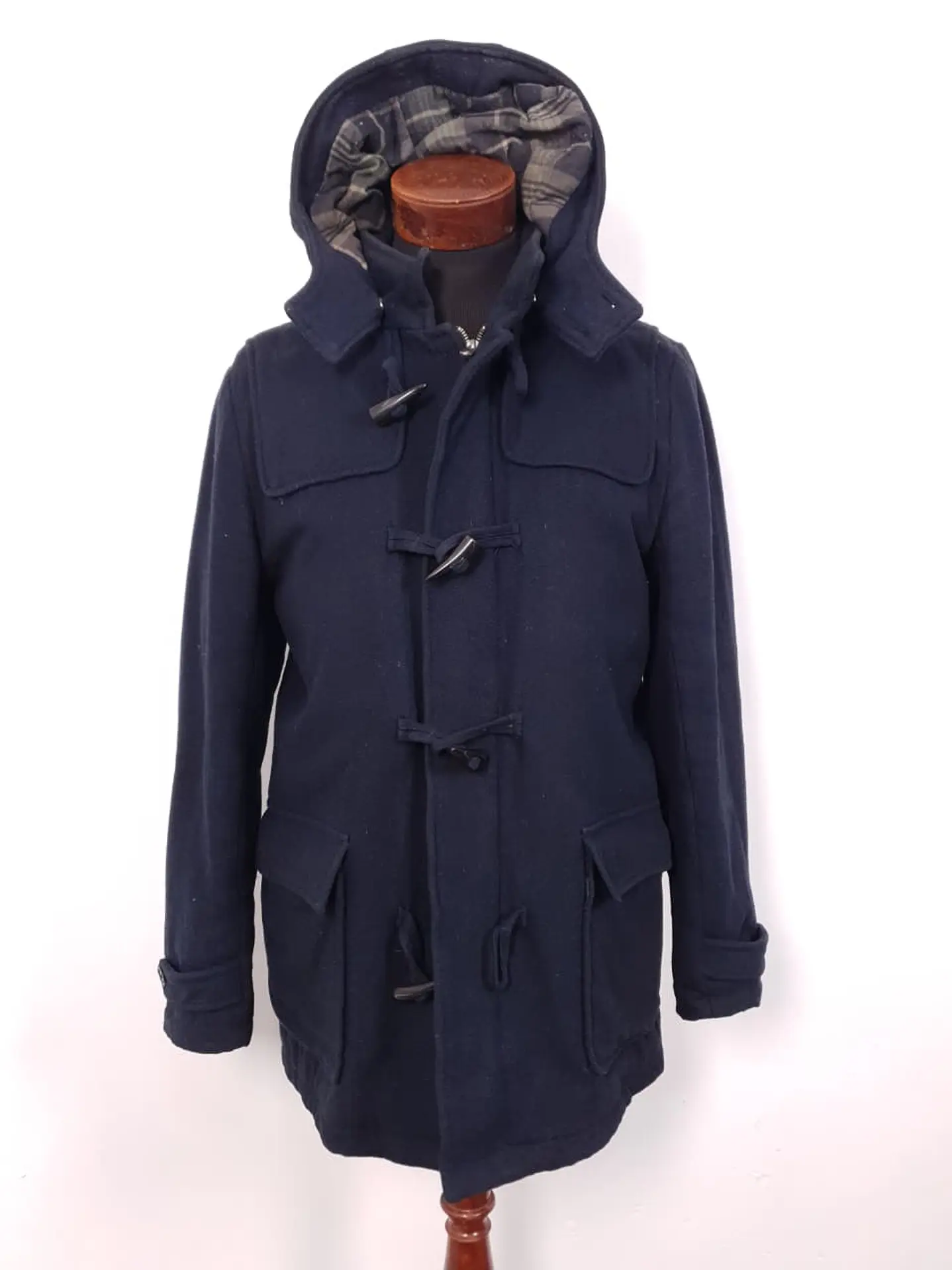 Abrigo lana Montgomery Azul Selected Homme Premium – TALLA M 1