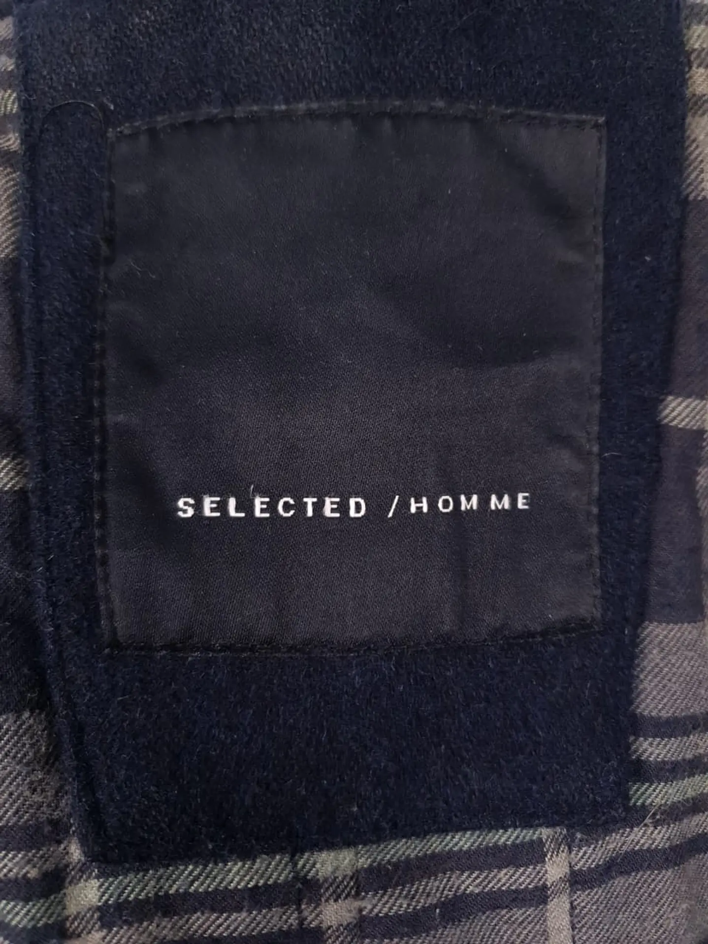 Abrigo lana Montgomery Azul Selected Homme Premium – TALLA M 12