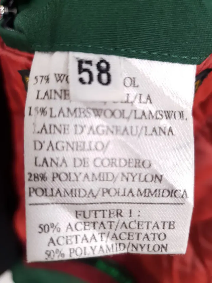 Abrigo térmico lana cordero – Sympatex Loden Premium – TALLA 3XL 14