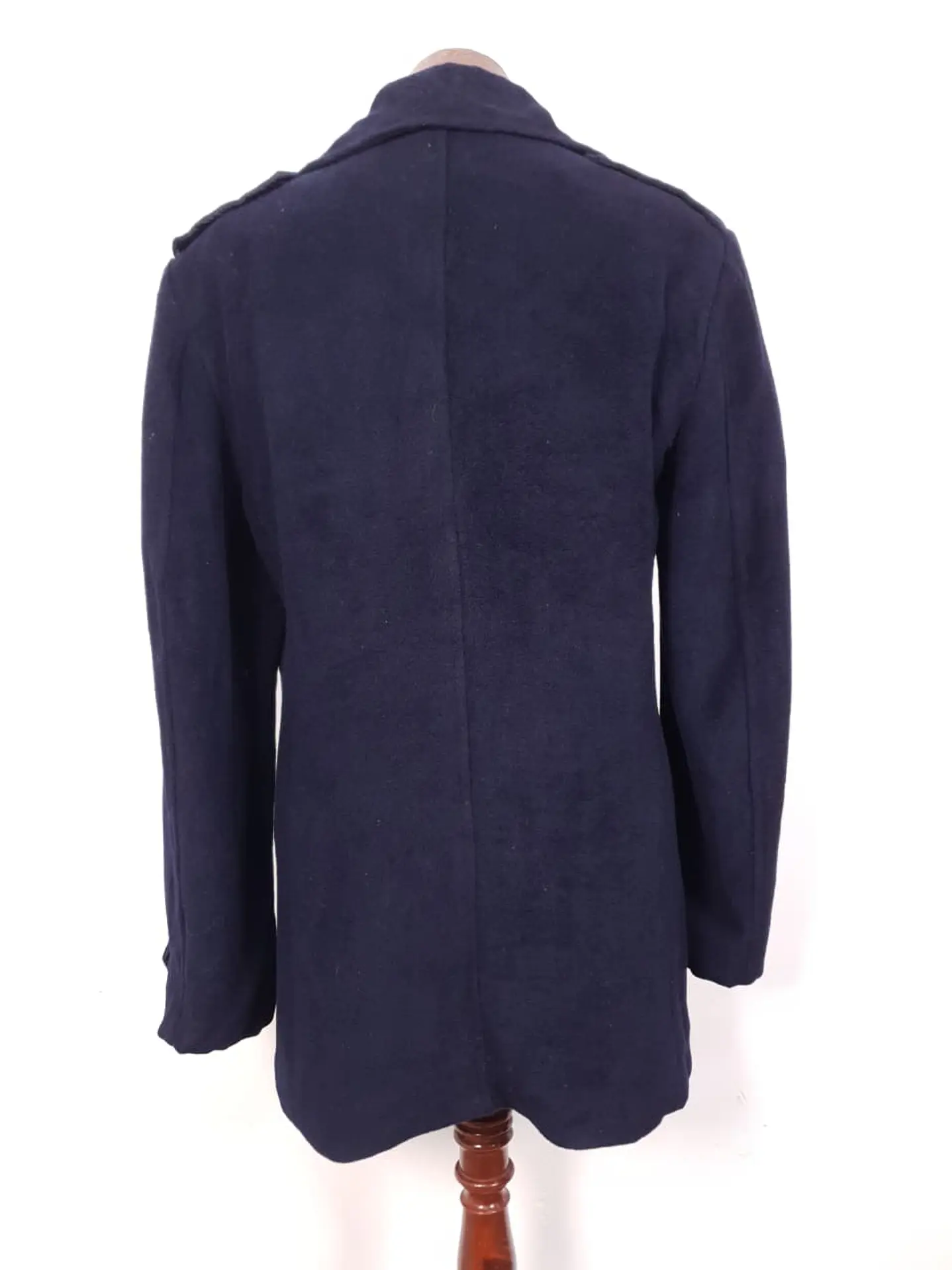 Abrigo Marinero Azul Lana TALLA L 11