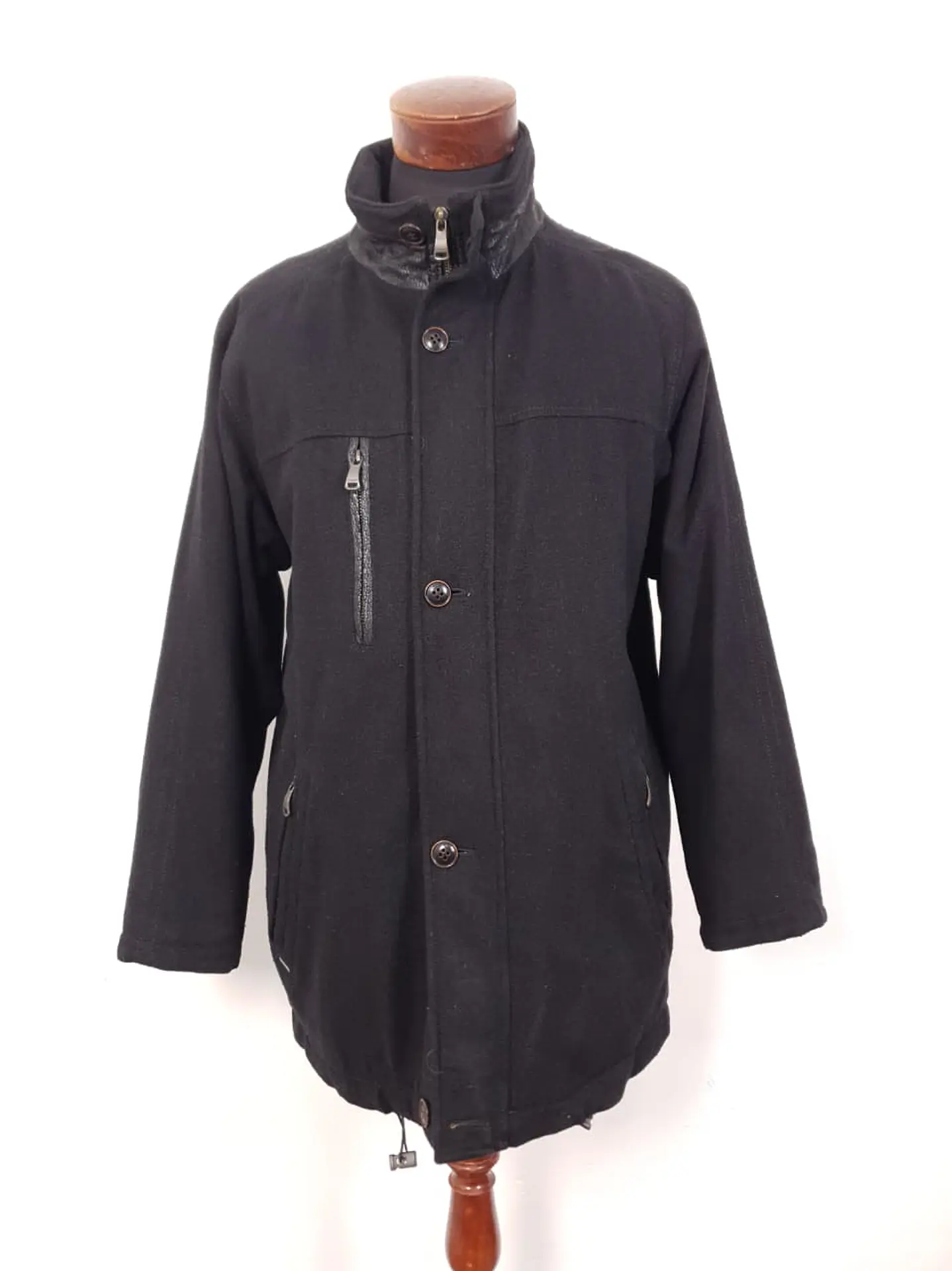 Abrigo Bugatti Lana Virgen & Cashmere Premium TALLA XL 1