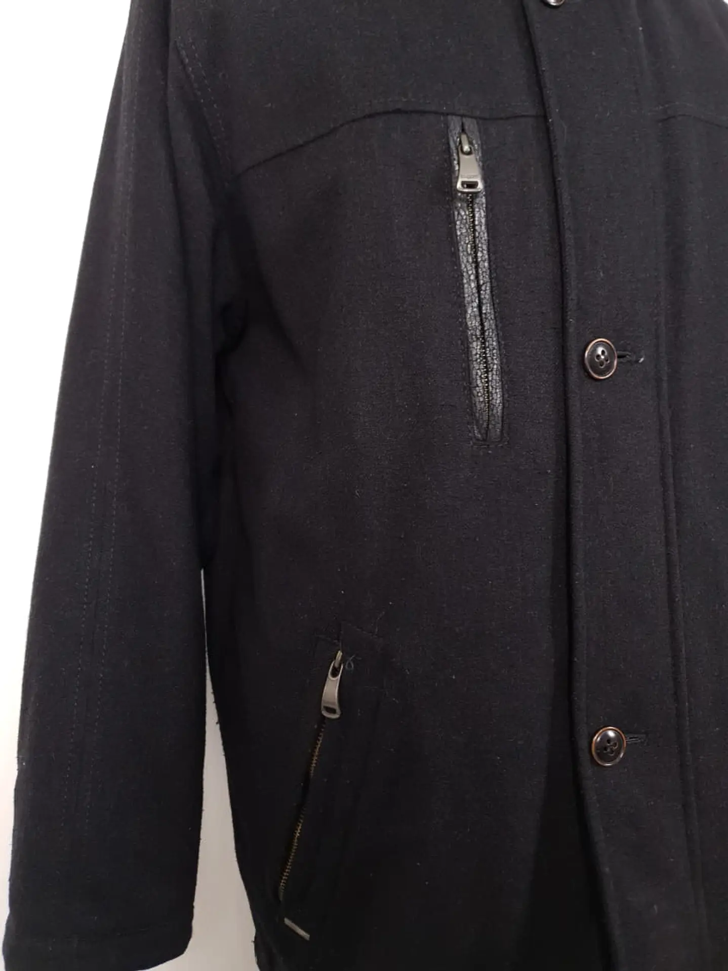 Abrigo Bugatti Lana Virgen & Cashmere Premium TALLA XL 4