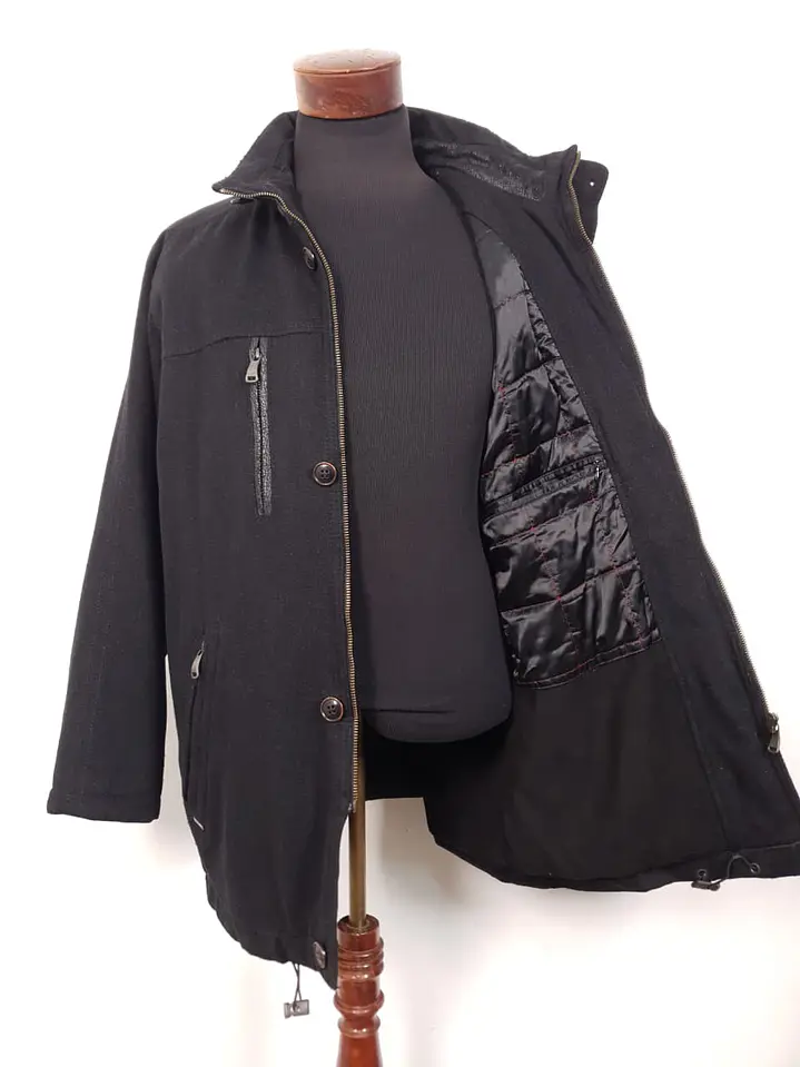 Abrigo Bugatti Lana Virgen & Cashmere Premium TALLA XL 9