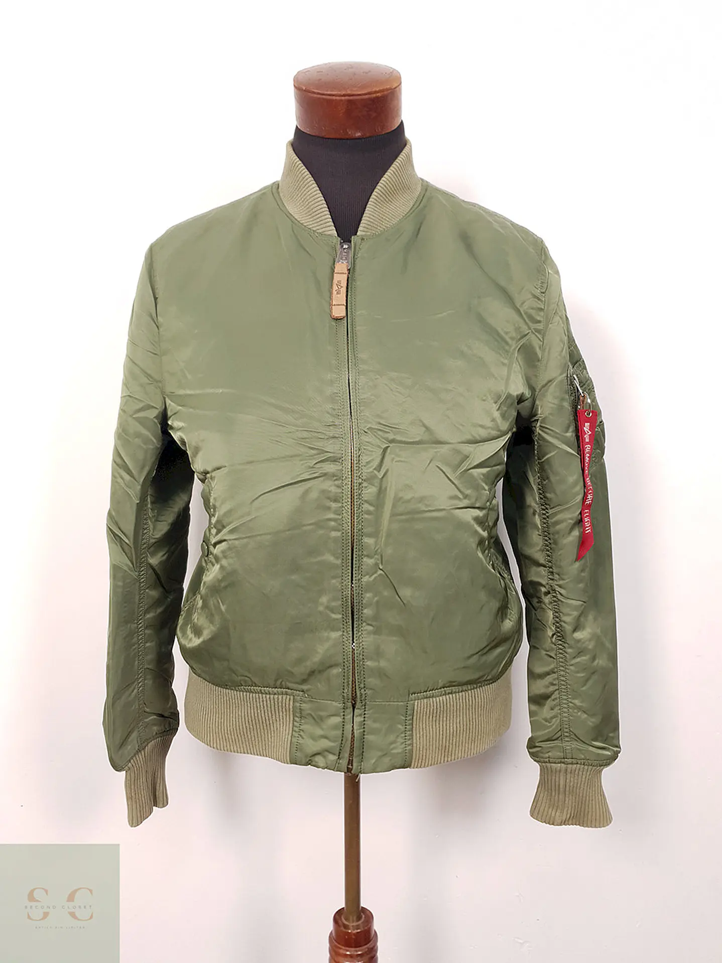 Bomber Alpha Industries Verde Militar - Talla M 1