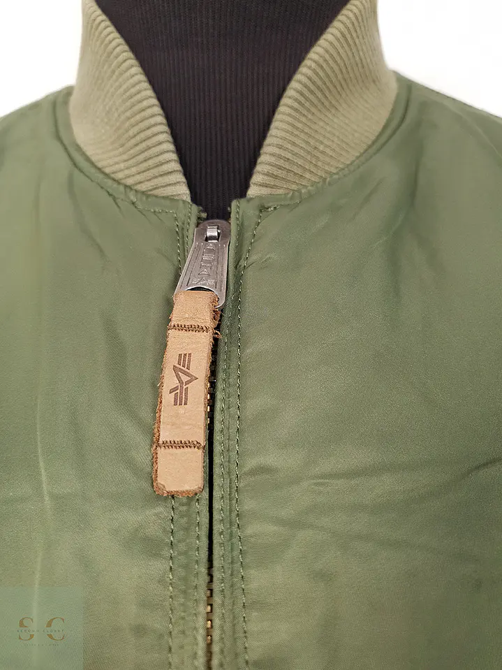 Bomber Alpha Industries Verde Militar - Talla M 5