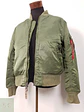 Bomber Alpha Industries Verde Militar - Talla M - Miniatura 7