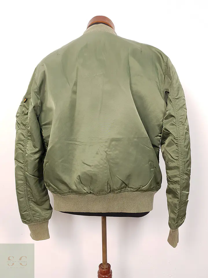 Bomber Alpha Industries Verde Militar - Talla M 10