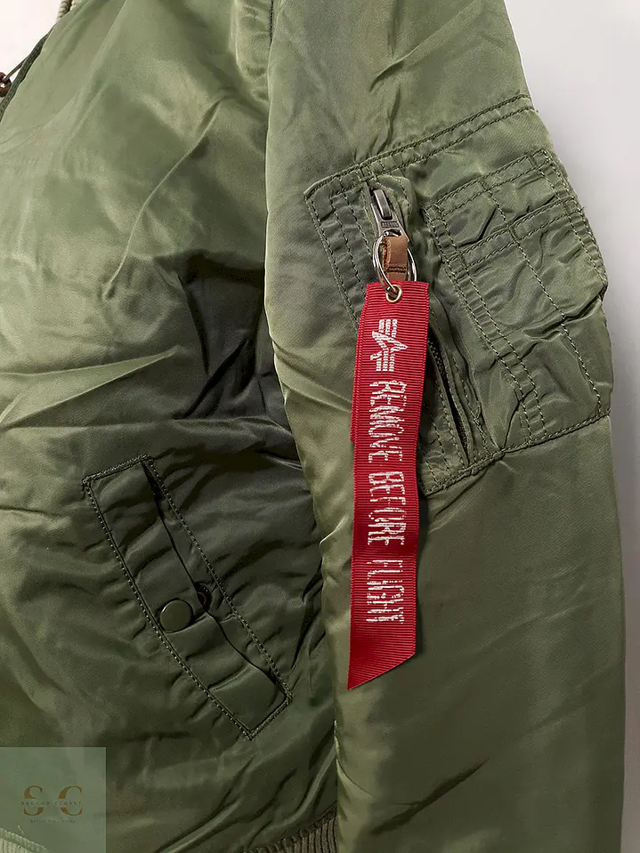 Bomber Alpha Industries Verde Militar - Talla M 14