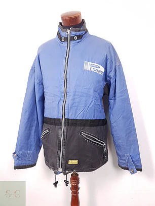 Chaqueta Function Project Azul y Gris - Talla XXL
