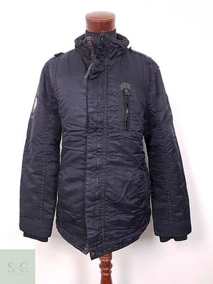 Chaqueta Tom Tailor Azul Acolchada - Talla XL