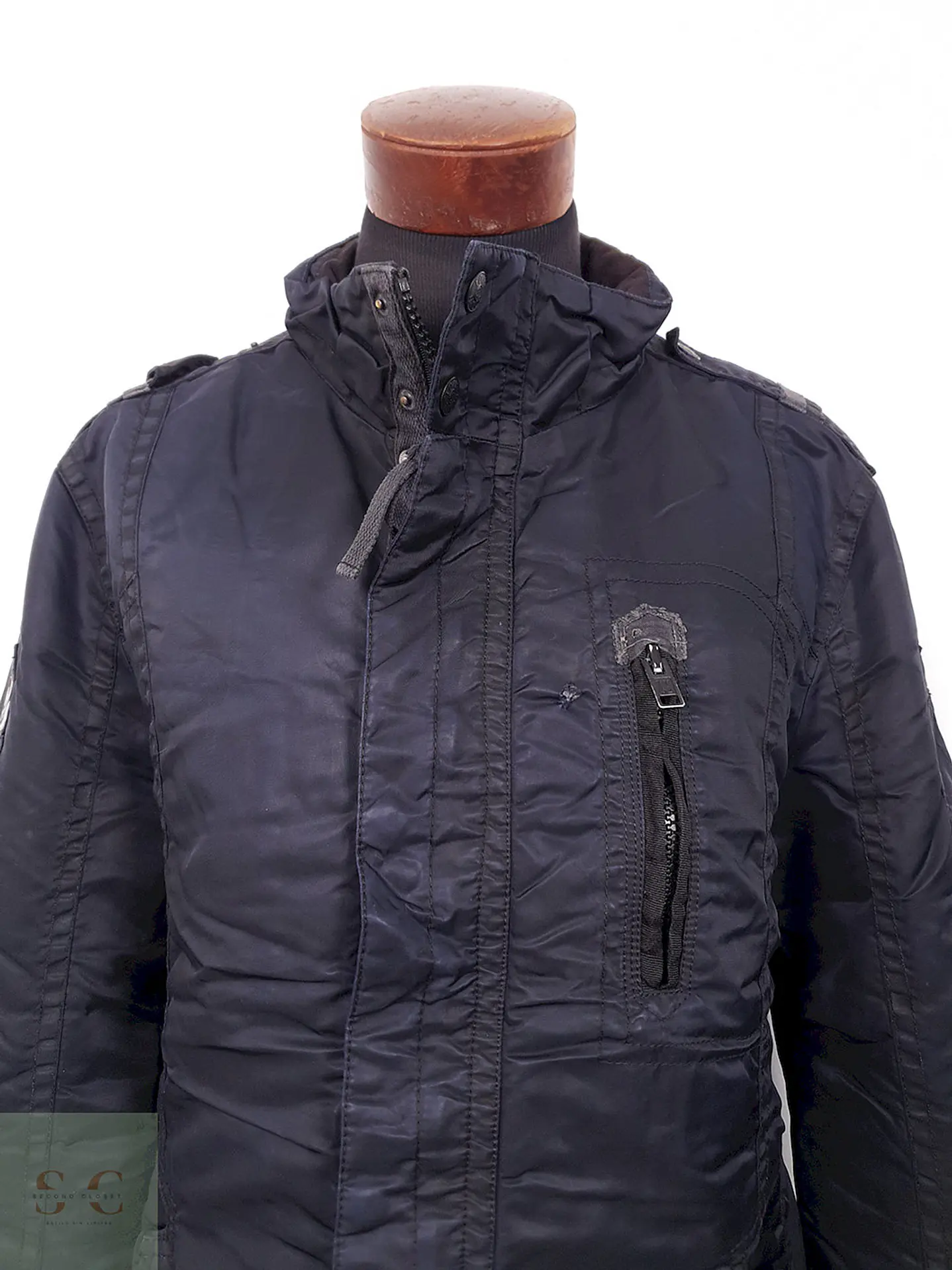 Chaqueta Tom Tailor Azul Acolchada - Talla XL 3