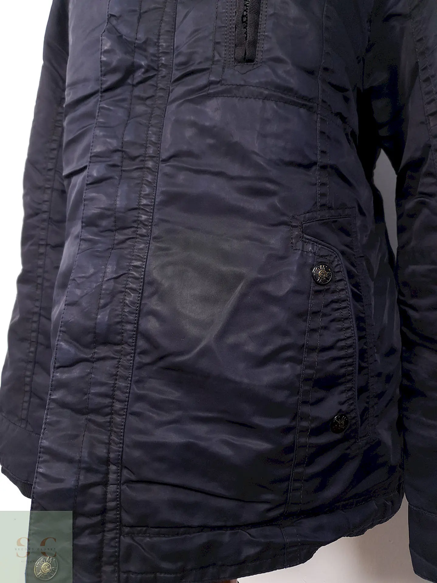Chaqueta Tom Tailor Azul Acolchada - Talla XL 9