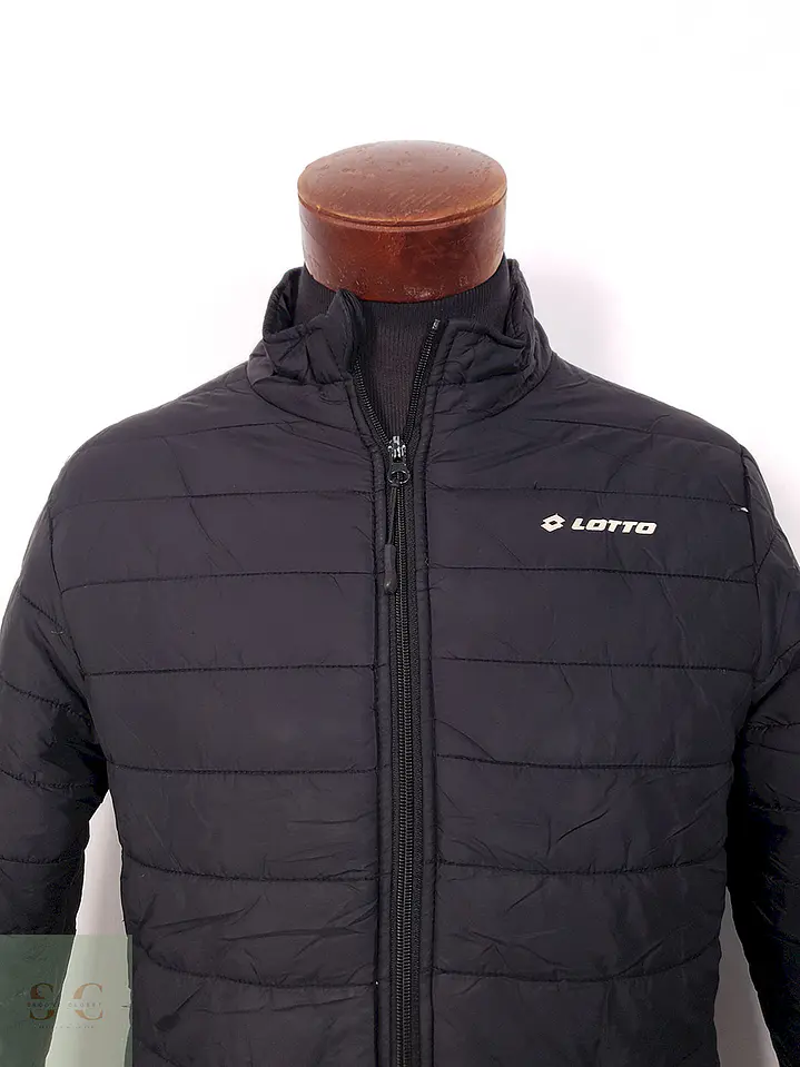 Chaqueta Lotto Negra Acolchada - Talla S 4