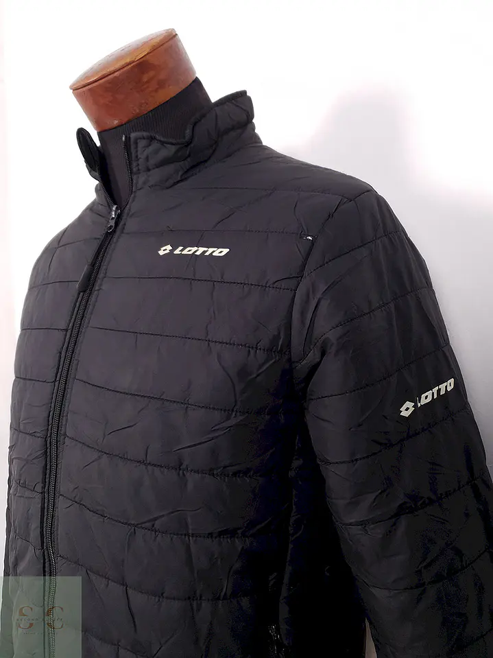 Chaqueta Lotto Negra Acolchada - Talla S 6
