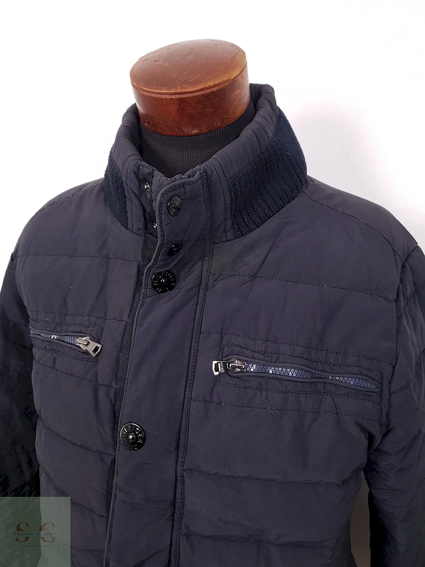Chaqueta Tommy Hilfiger Plumas Azul - Talla XL-XXL 4