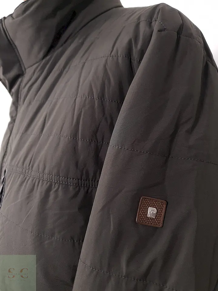 Parka Pierre Cardin Larga Verde Grisáceo - Talla LXL 6