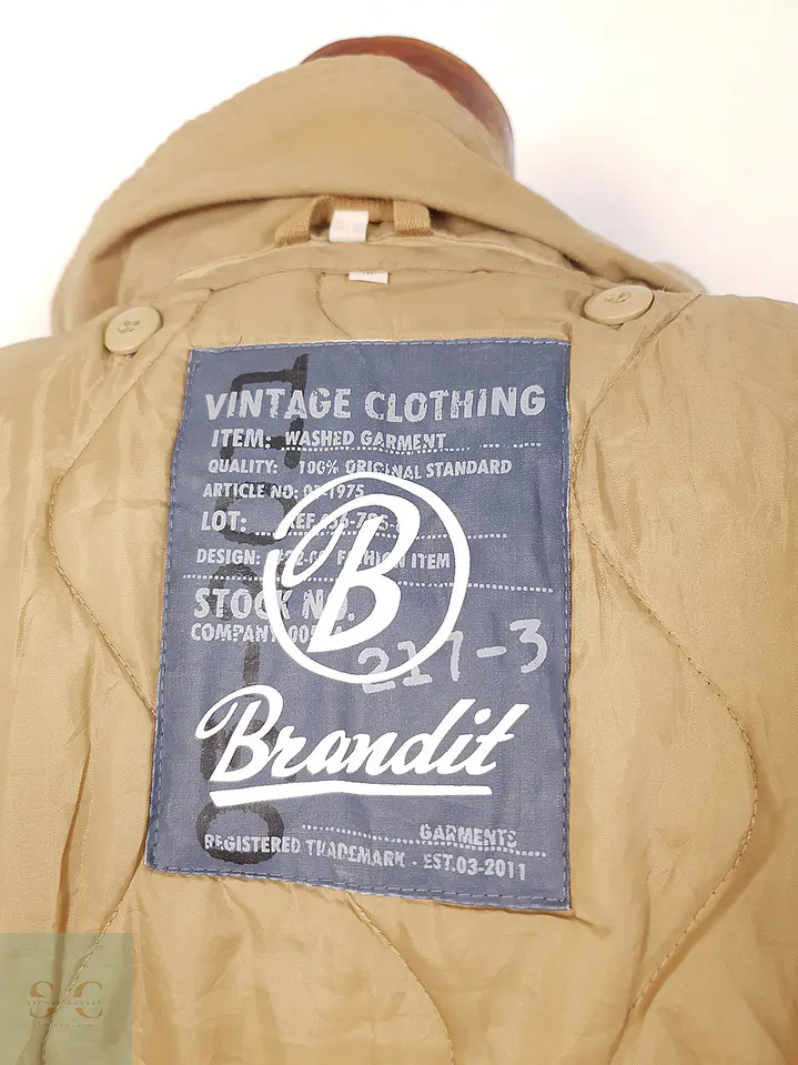 Chaqueta Brandit Utilitaria Caqui - Talla ML 16