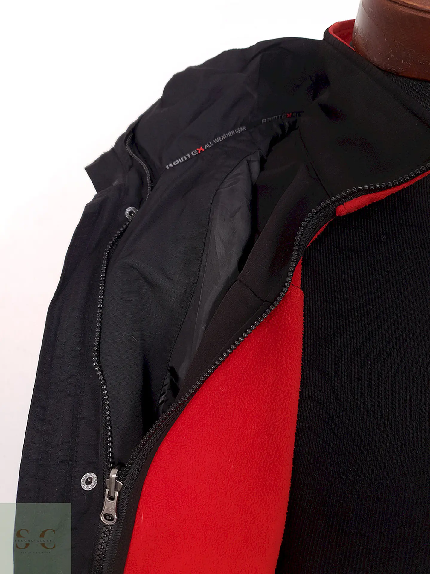 Chaqueta Raintex Térmica Impermeable Negra - Talla M 7
